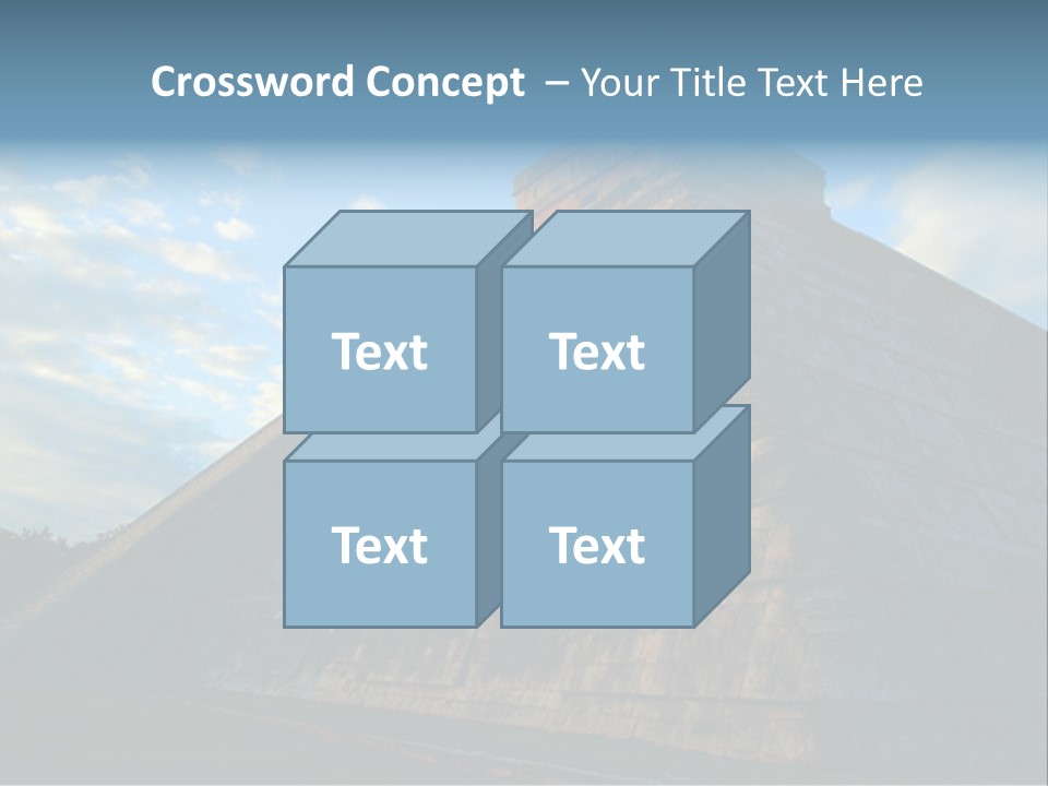 Chichenitza Temple, Mexico PowerPoint Template