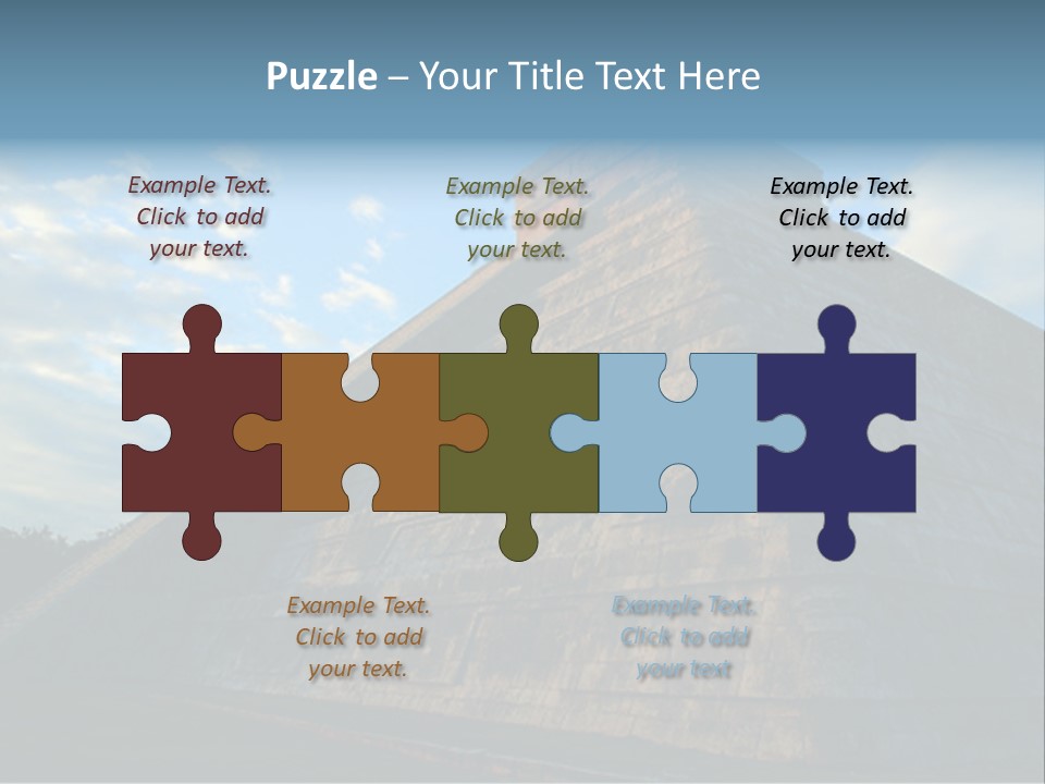 Chichenitza Temple, Mexico PowerPoint Template