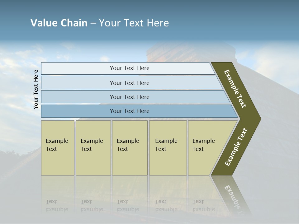 Chichenitza Temple, Mexico PowerPoint Template