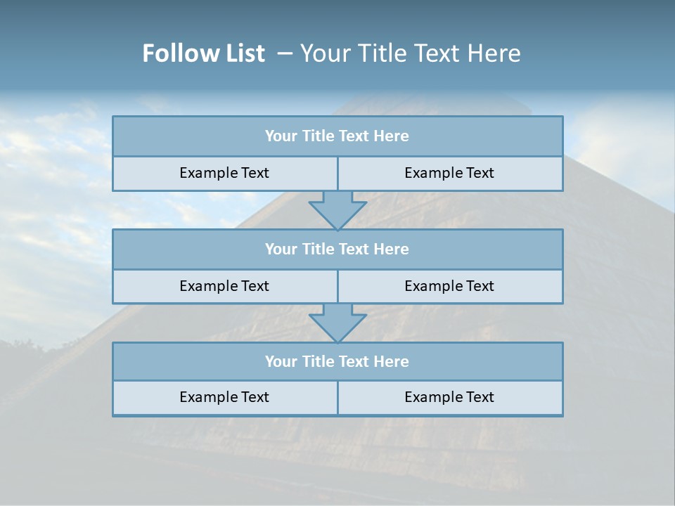 Chichenitza Temple, Mexico PowerPoint Template