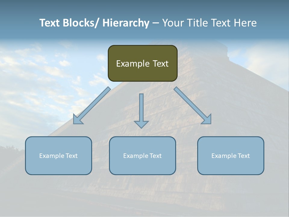 Chichenitza Temple, Mexico PowerPoint Template
