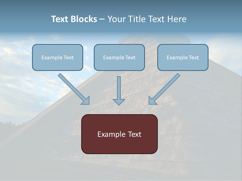 Chichenitza Temple, Mexico PowerPoint Template