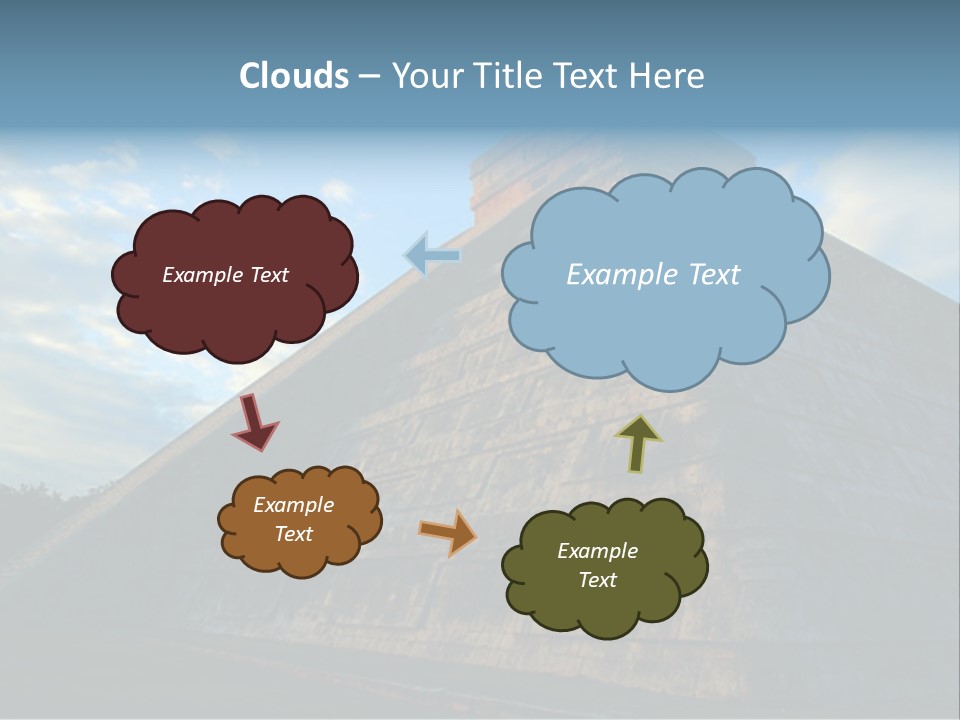 Chichenitza Temple, Mexico PowerPoint Template