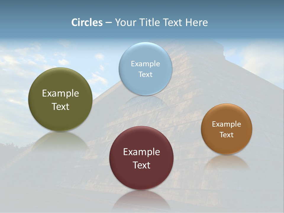 Chichenitza Temple, Mexico PowerPoint Template