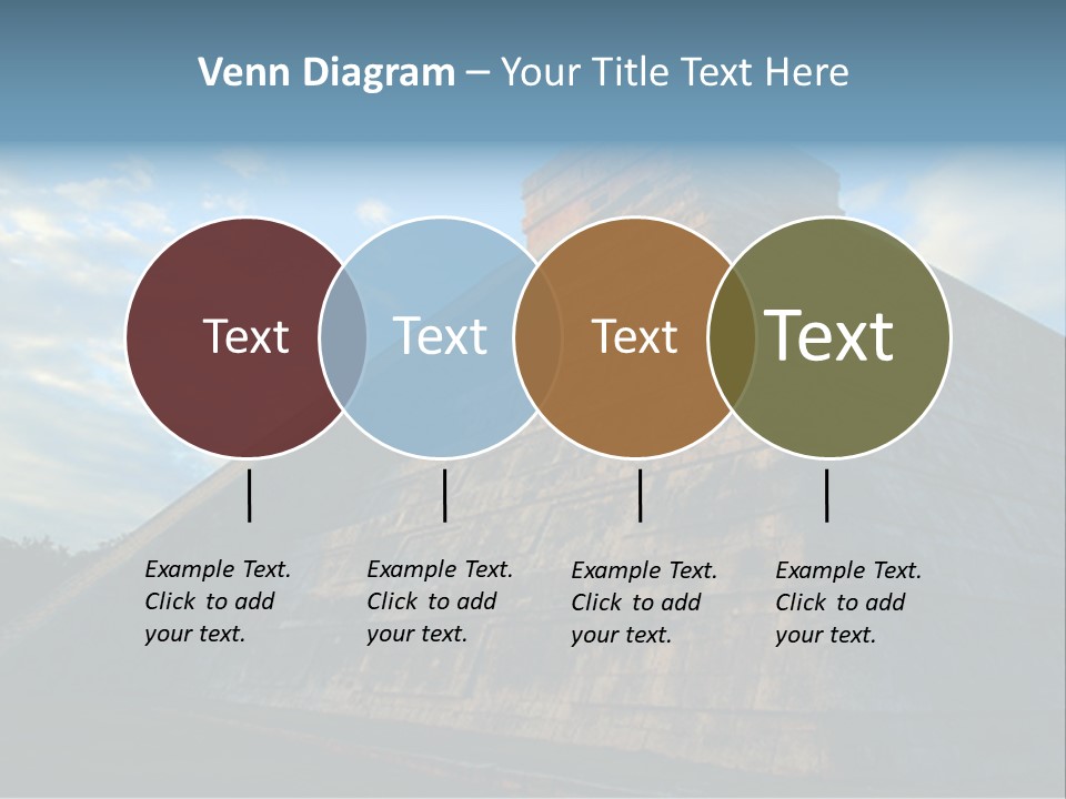 Chichenitza Temple, Mexico PowerPoint Template