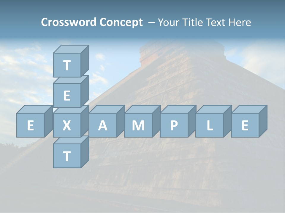 Chichenitza Temple, Mexico PowerPoint Template