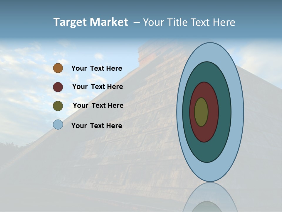 Chichenitza Temple, Mexico PowerPoint Template