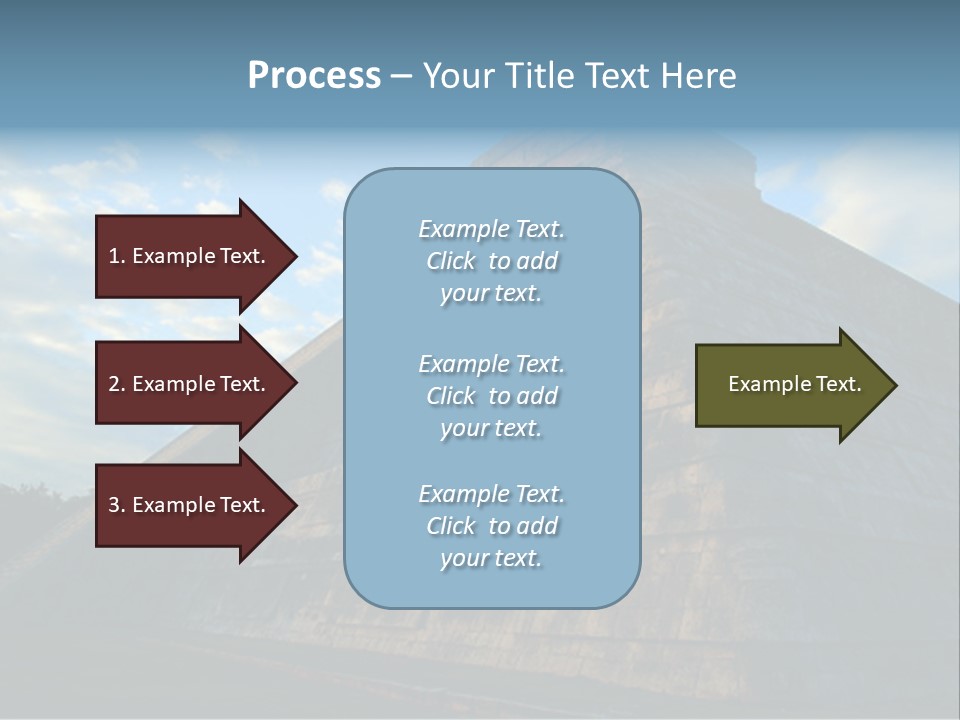 Chichenitza Temple, Mexico PowerPoint Template