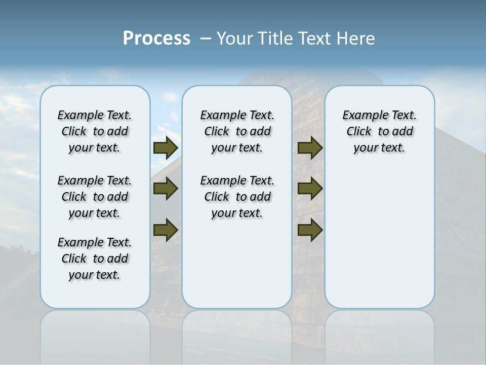 Chichenitza Temple, Mexico PowerPoint Template