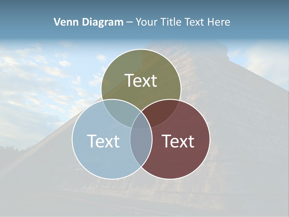 Chichenitza Temple, Mexico PowerPoint Template