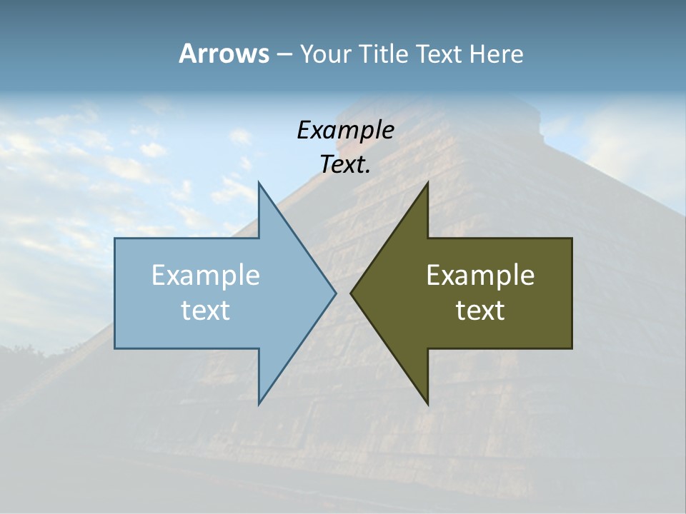 Chichenitza Temple, Mexico PowerPoint Template