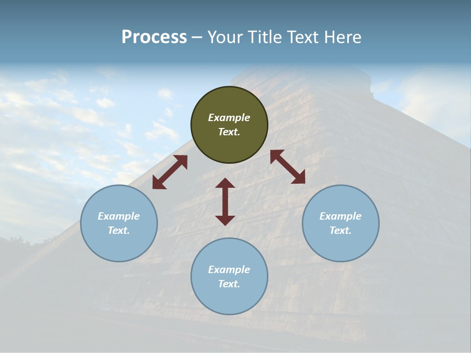 Chichenitza Temple, Mexico PowerPoint Template