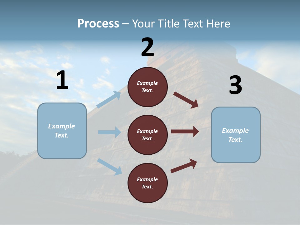 Chichenitza Temple, Mexico PowerPoint Template
