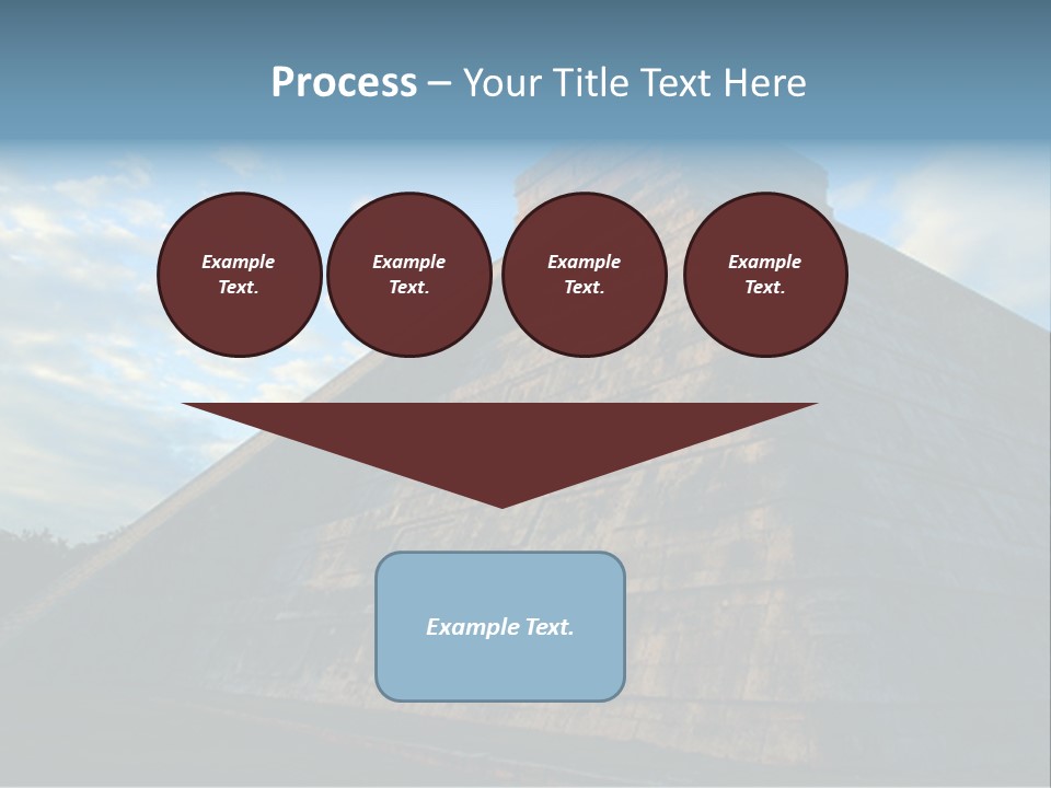 Chichenitza Temple, Mexico PowerPoint Template