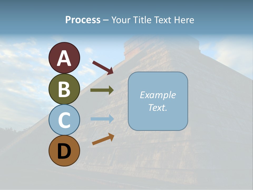 Chichenitza Temple, Mexico PowerPoint Template