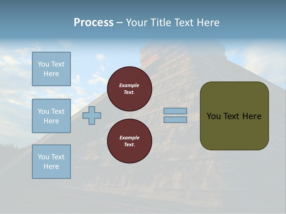 Chichenitza Temple, Mexico PowerPoint Template
