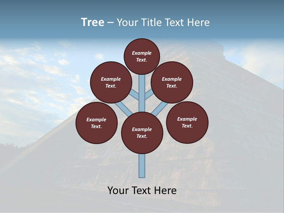 Chichenitza Temple, Mexico PowerPoint Template