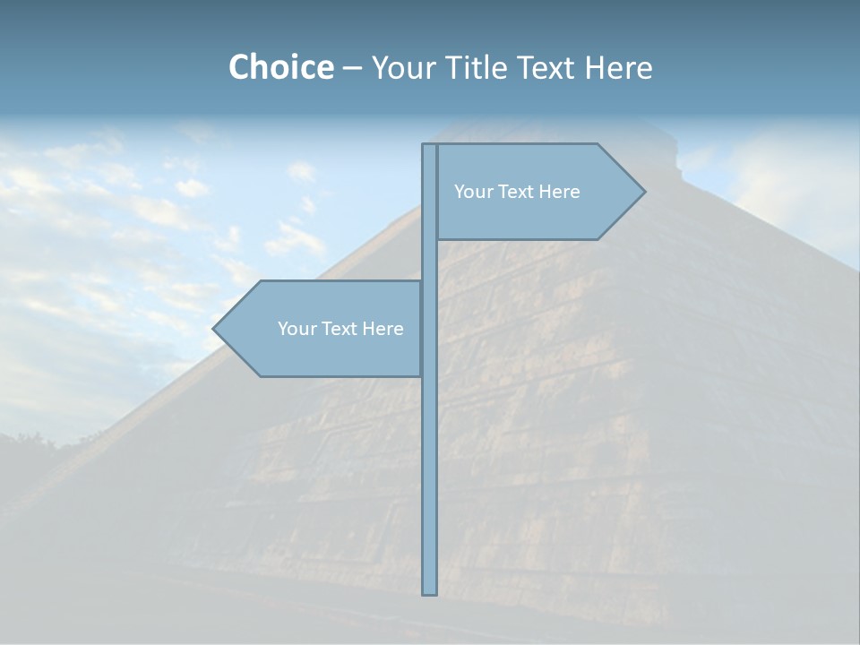 Chichenitza Temple, Mexico PowerPoint Template