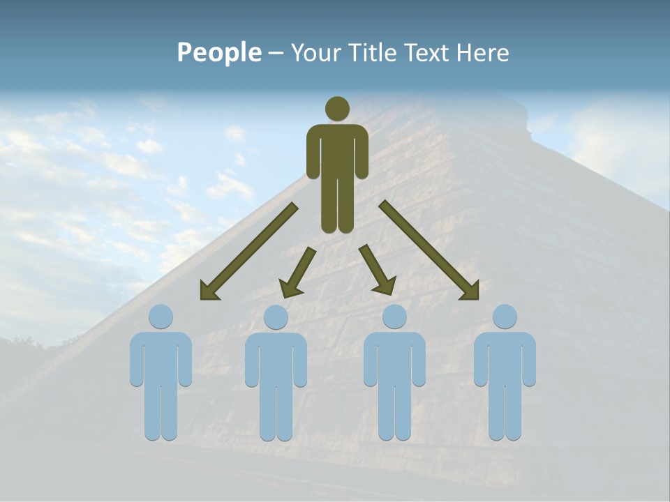 Chichenitza Temple, Mexico PowerPoint Template