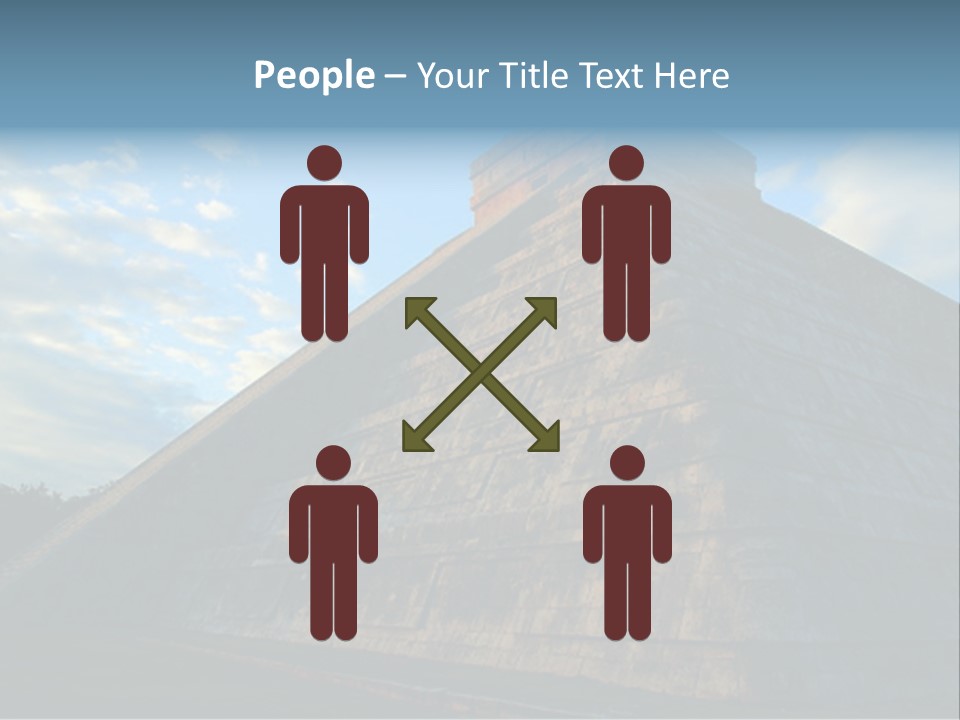 Chichenitza Temple, Mexico PowerPoint Template