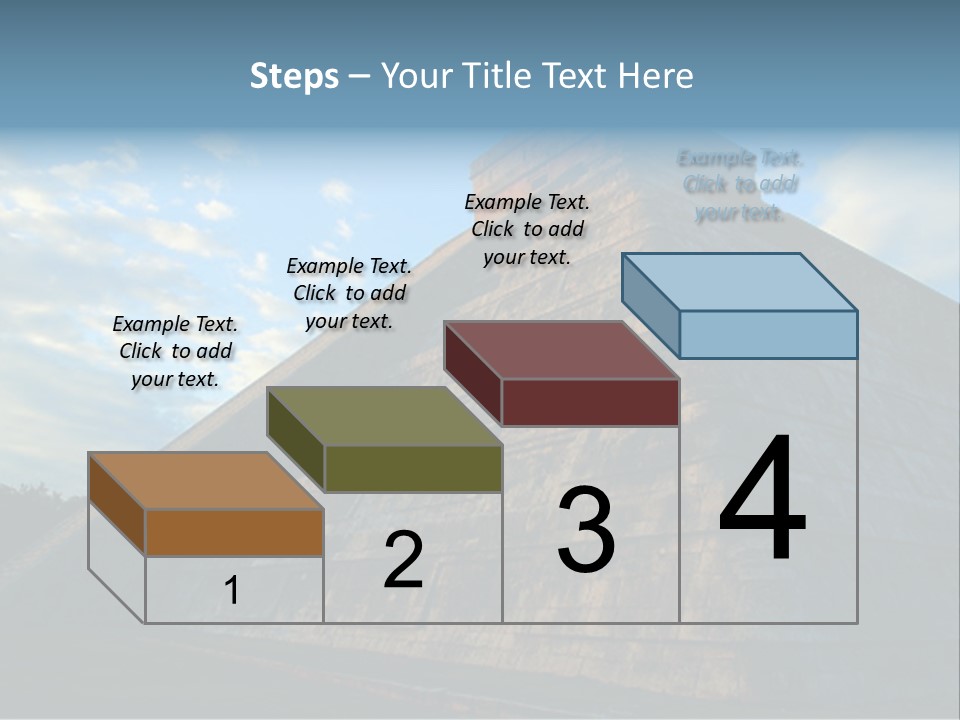 Chichenitza Temple, Mexico PowerPoint Template