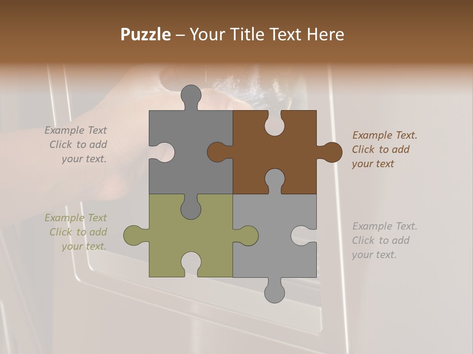 Shot Of A Hand Filling Up A Cup With Fresh Filtered Water PowerPoint Template