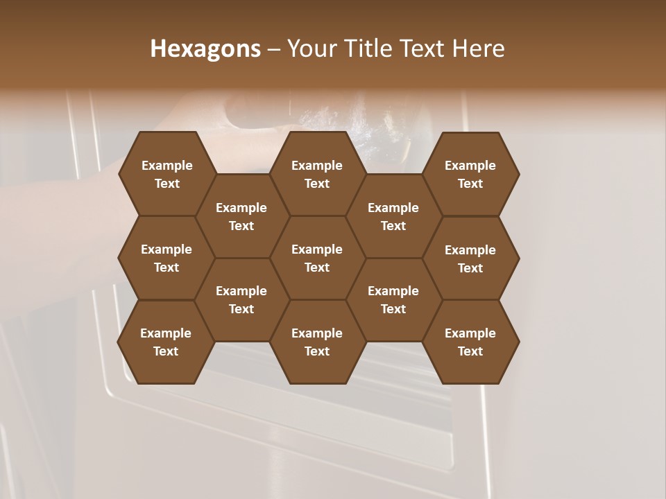 Shot Of A Hand Filling Up A Cup With Fresh Filtered Water PowerPoint Template