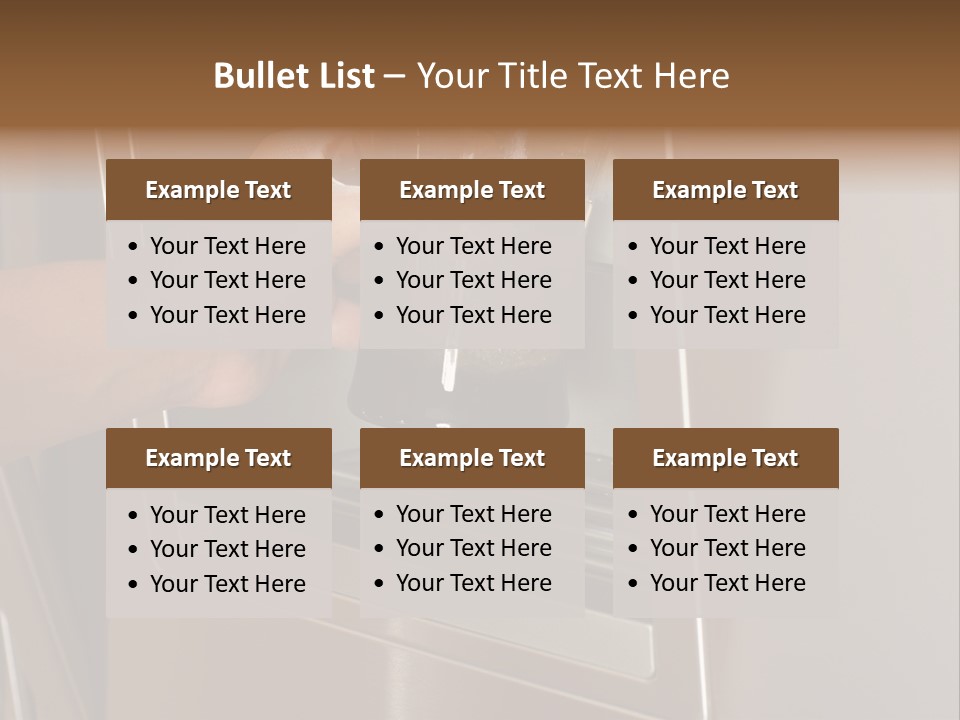 Shot Of A Hand Filling Up A Cup With Fresh Filtered Water PowerPoint Template