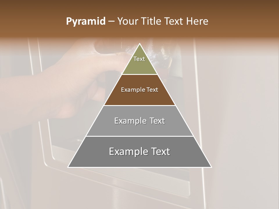 Shot Of A Hand Filling Up A Cup With Fresh Filtered Water PowerPoint Template