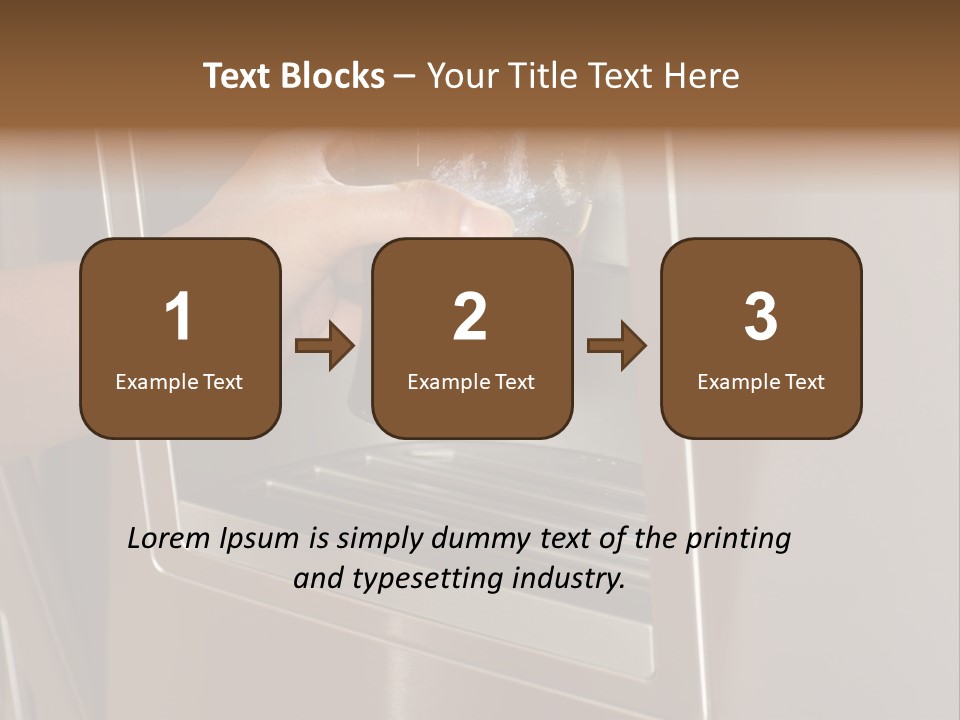 Shot Of A Hand Filling Up A Cup With Fresh Filtered Water PowerPoint Template