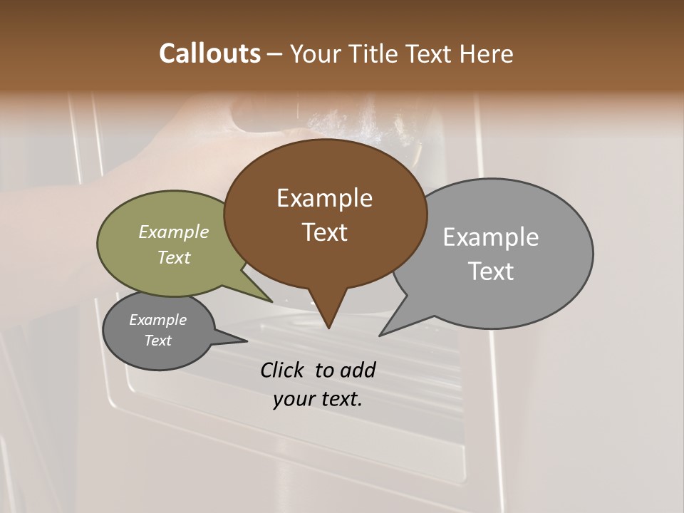 Shot Of A Hand Filling Up A Cup With Fresh Filtered Water PowerPoint Template