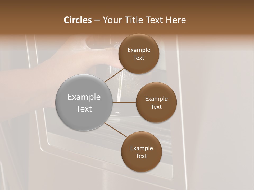 Shot Of A Hand Filling Up A Cup With Fresh Filtered Water PowerPoint Template