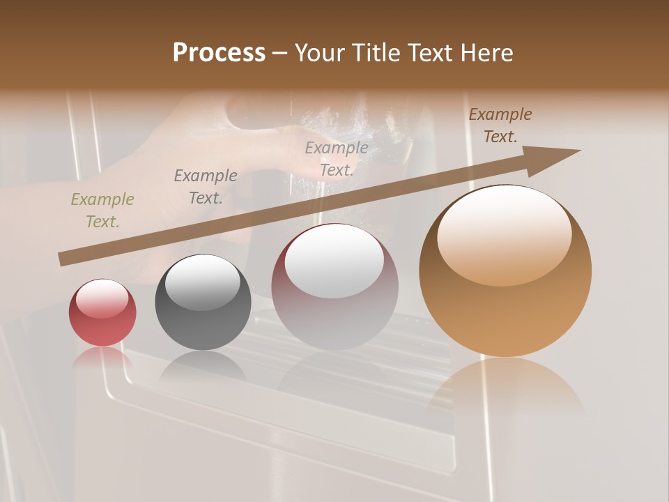 Shot Of A Hand Filling Up A Cup With Fresh Filtered Water PowerPoint Template