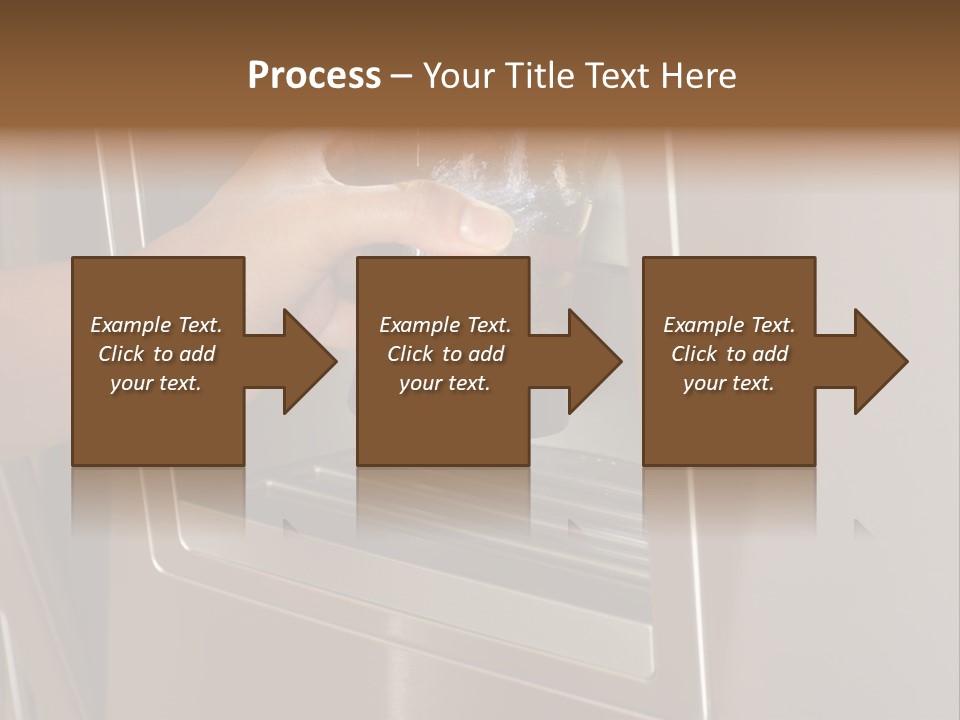 Shot Of A Hand Filling Up A Cup With Fresh Filtered Water PowerPoint Template