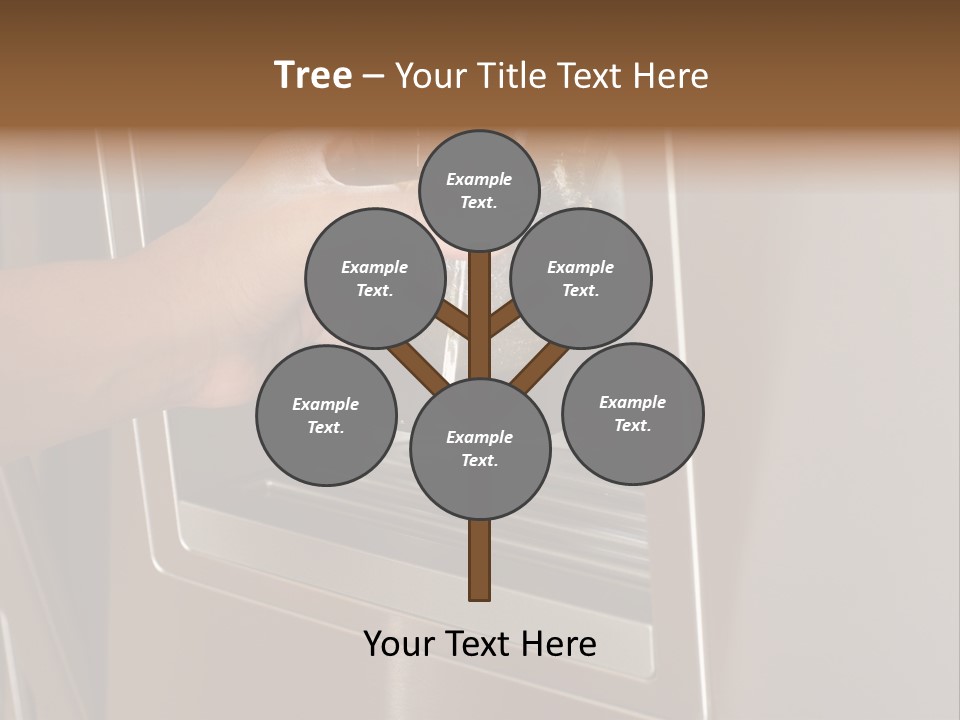 Shot Of A Hand Filling Up A Cup With Fresh Filtered Water PowerPoint Template