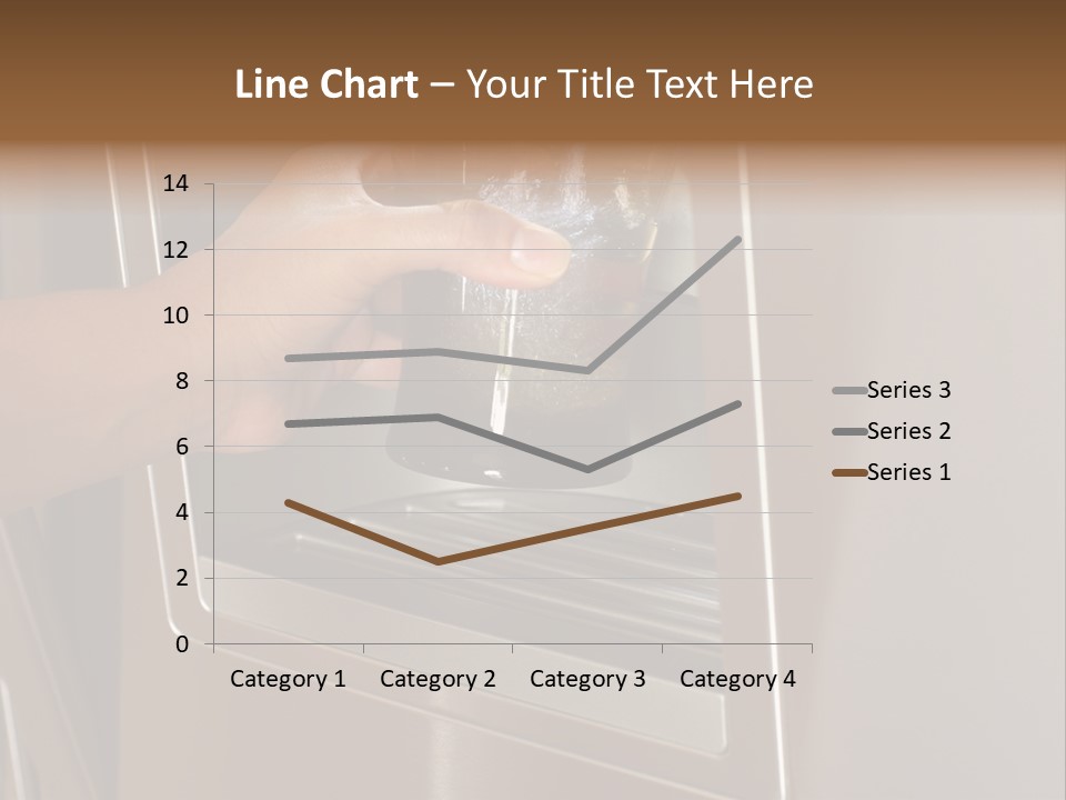 Shot Of A Hand Filling Up A Cup With Fresh Filtered Water PowerPoint Template