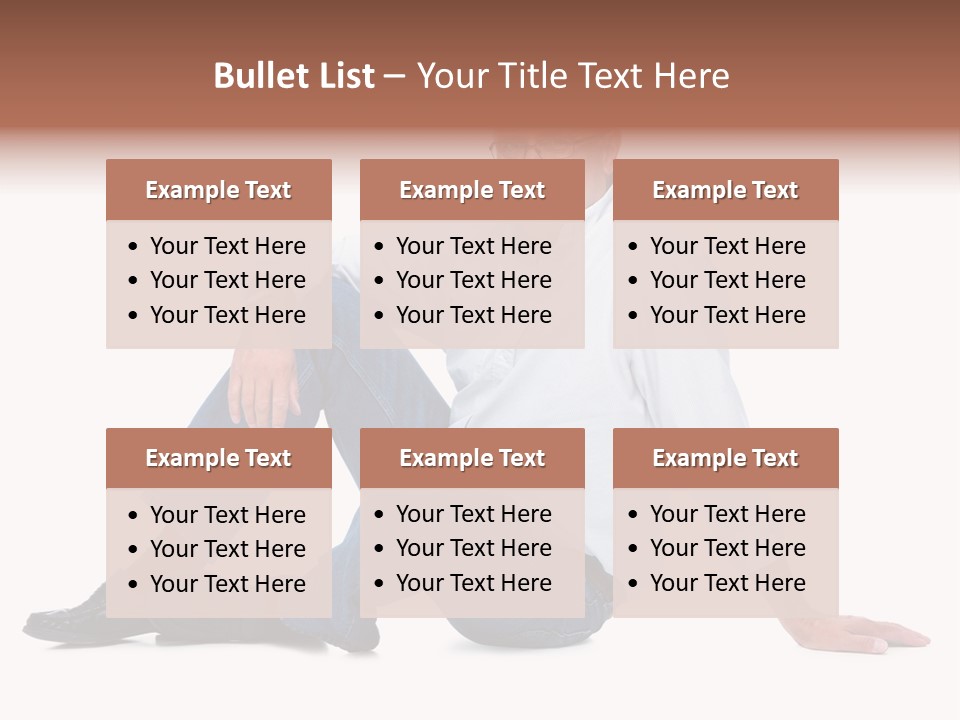 Young Beautiful Girl Is Having Hair Curlers On Her Head PowerPoint Template