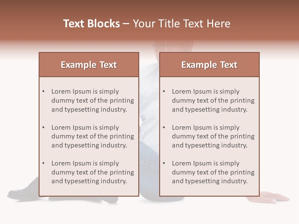 Young Beautiful Girl Is Having Hair Curlers On Her Head PowerPoint Template