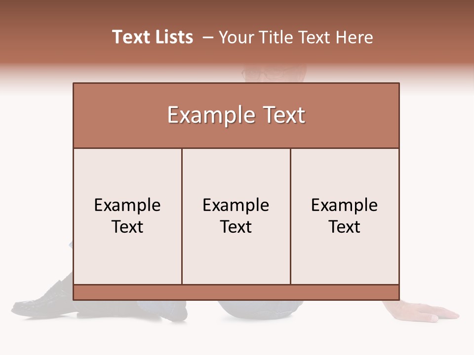 Young Beautiful Girl Is Having Hair Curlers On Her Head PowerPoint Template