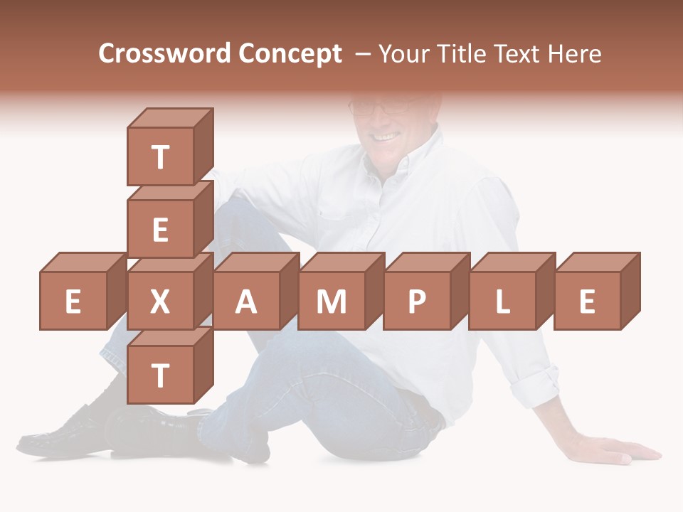 Young Beautiful Girl Is Having Hair Curlers On Her Head PowerPoint Template