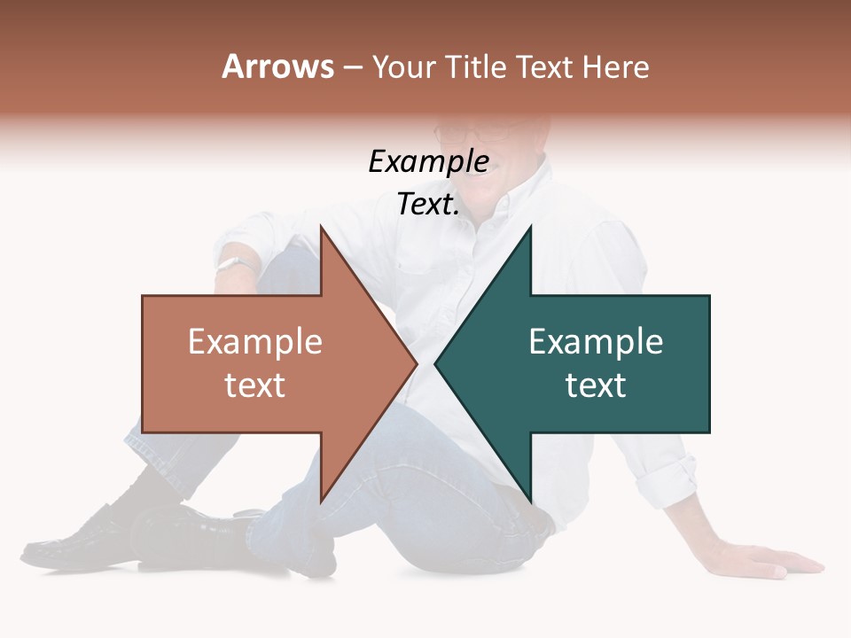 Young Beautiful Girl Is Having Hair Curlers On Her Head PowerPoint Template