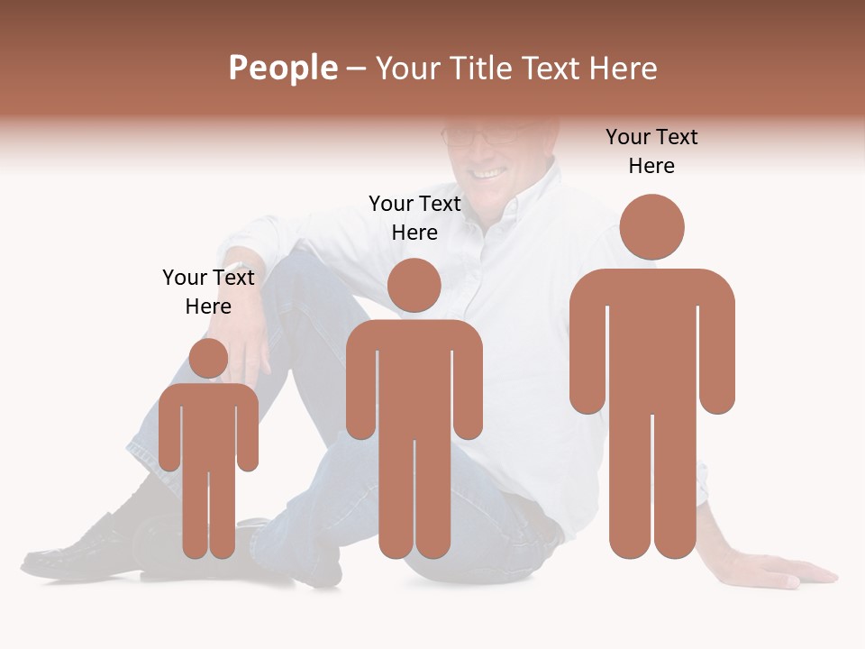 Young Beautiful Girl Is Having Hair Curlers On Her Head PowerPoint Template