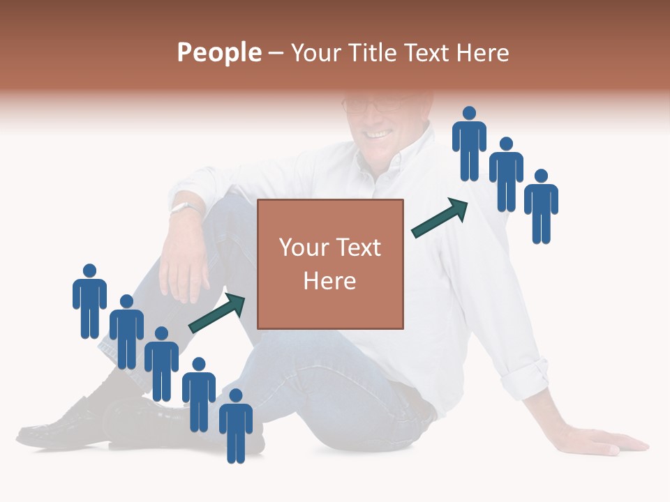 Young Beautiful Girl Is Having Hair Curlers On Her Head PowerPoint Template