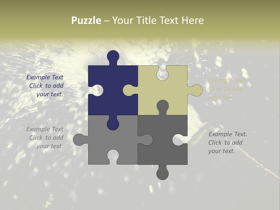 A Bottle Of Champagne Is Exploding Into The Air PowerPoint Template