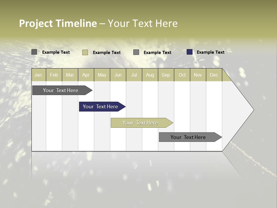 A Bottle Of Champagne Is Exploding Into The Air PowerPoint Template