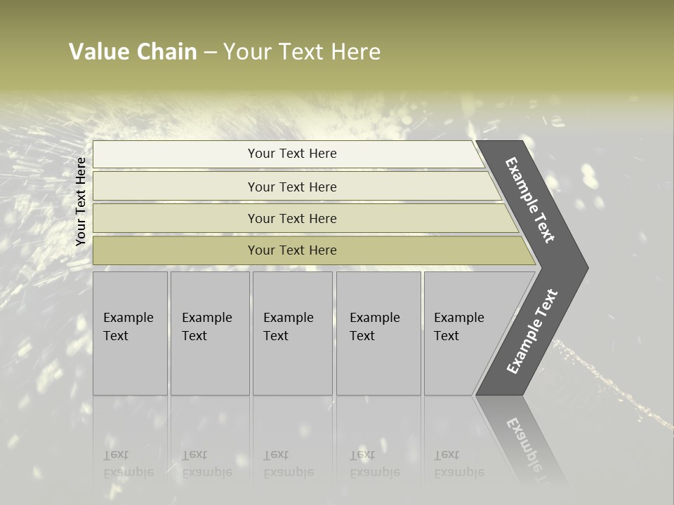 A Bottle Of Champagne Is Exploding Into The Air PowerPoint Template