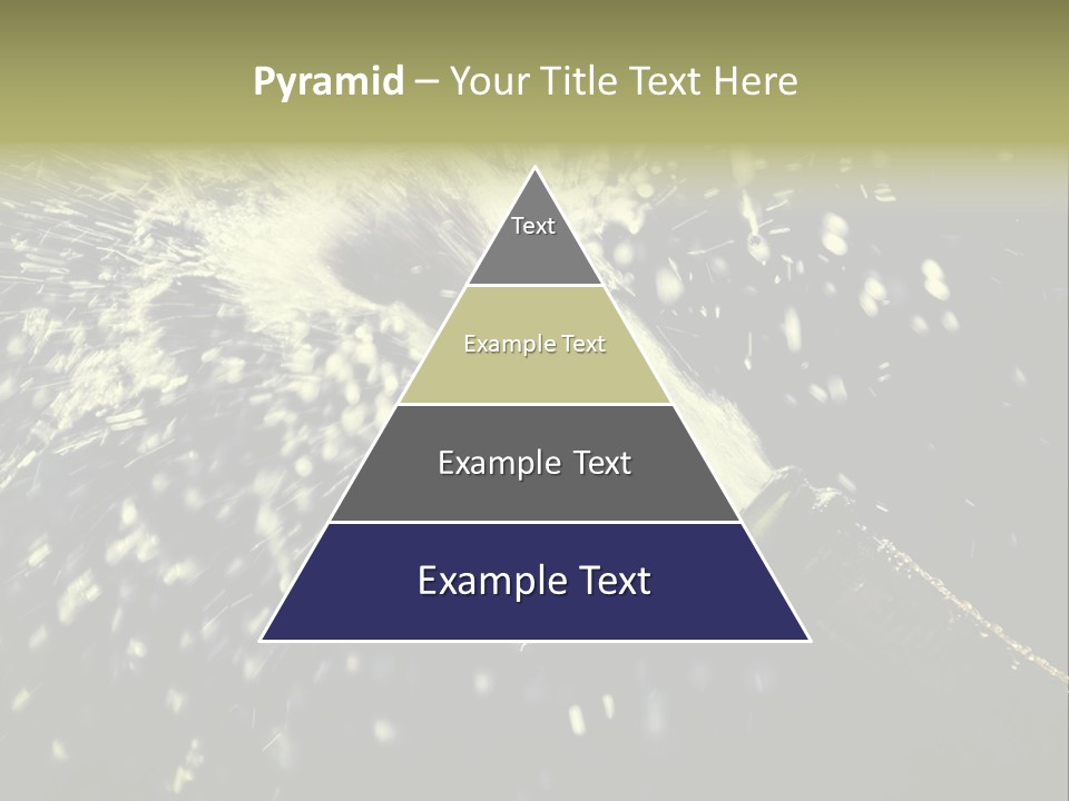 A Bottle Of Champagne Is Exploding Into The Air PowerPoint Template