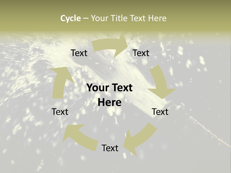 A Bottle Of Champagne Is Exploding Into The Air PowerPoint Template