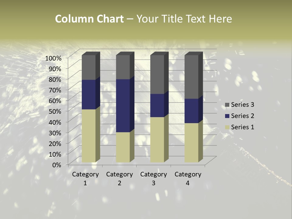 A Bottle Of Champagne Is Exploding Into The Air PowerPoint Template