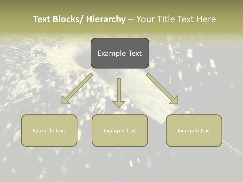 A Bottle Of Champagne Is Exploding Into The Air PowerPoint Template